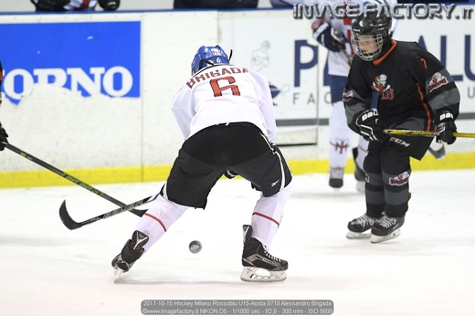 2017-10-15 Hockey Milano Rossoblu U15-Aosta 0710 Alessandro Brigada